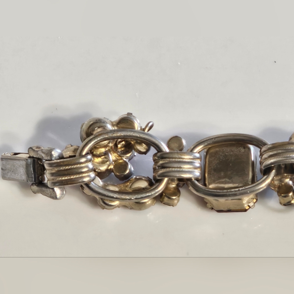 Elegant Silver, Pink & Fuschia Juliana Vintage Bracelet - Picture 11 of 11